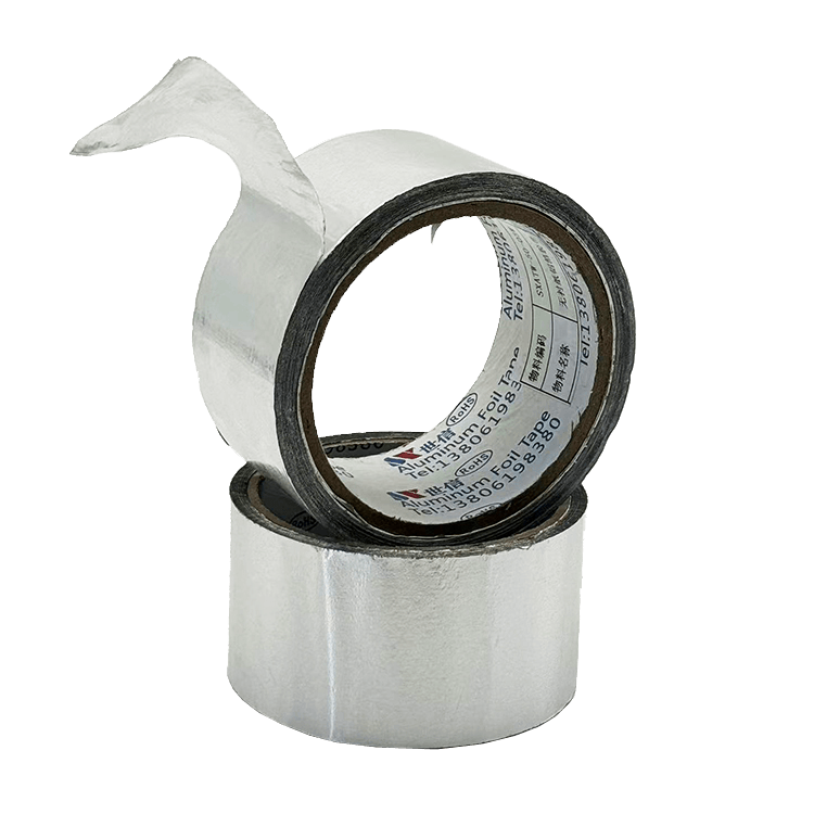 نوار فویل آلومینیومی پایه آب برای آب بندی کانال (بدون لاینر) نوار فویل آلومینیومی پایه آب برای آب بندی کانال (بدون لاینر)